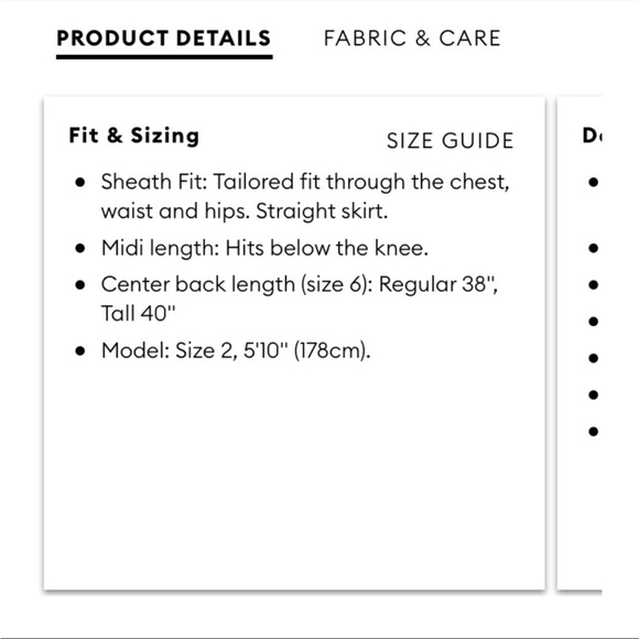 Banana Republic Emerald/Kelly Green -Size 2 - cocktail midi dress. - Picture 8 of 10